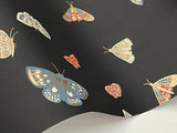 Rifle Paper Co. RF7413 Butterfly House Black Wallpaper