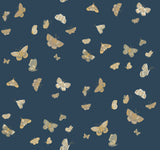 Rifle Paper Co. RF7415 Butterfly House Navy Wallpaper