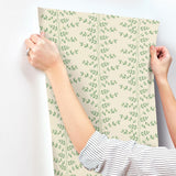 Rifle Paper Co. RF7423 Climbing Vine Linen Wallpaper