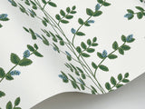 Rifle Paper Co. RF7425 Climbing Vine Blue Wallpaper