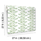 Rifle Paper Co. RF7425 Climbing Vine Blue Wallpaper