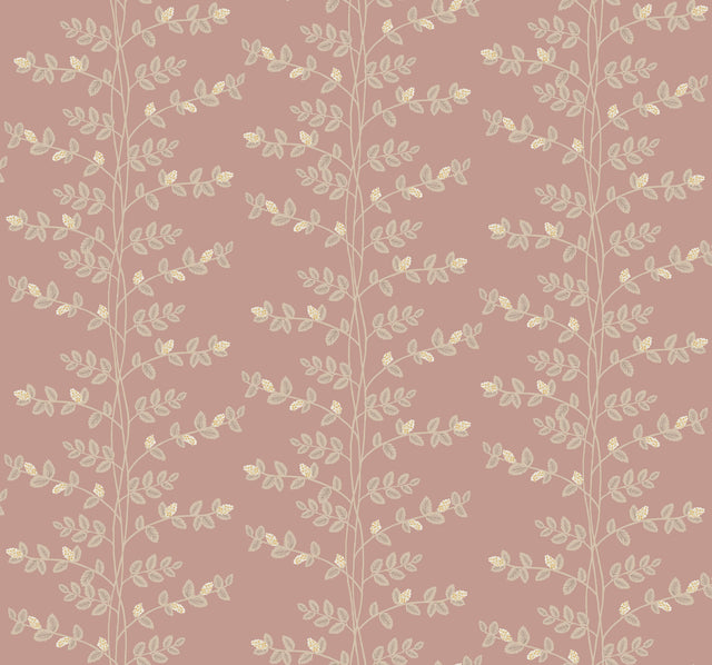 Rifle Paper Co. RF7426 Climbing Vine Rose Wallpaper