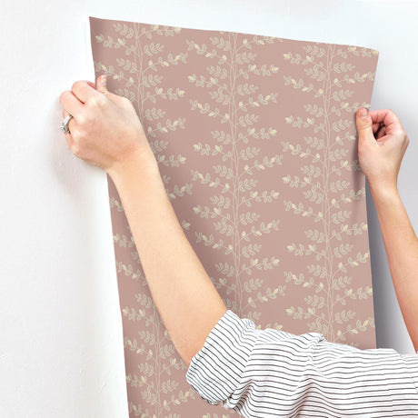 Rifle Paper Co. RF7426 Climbing Vine Rose Wallpaper