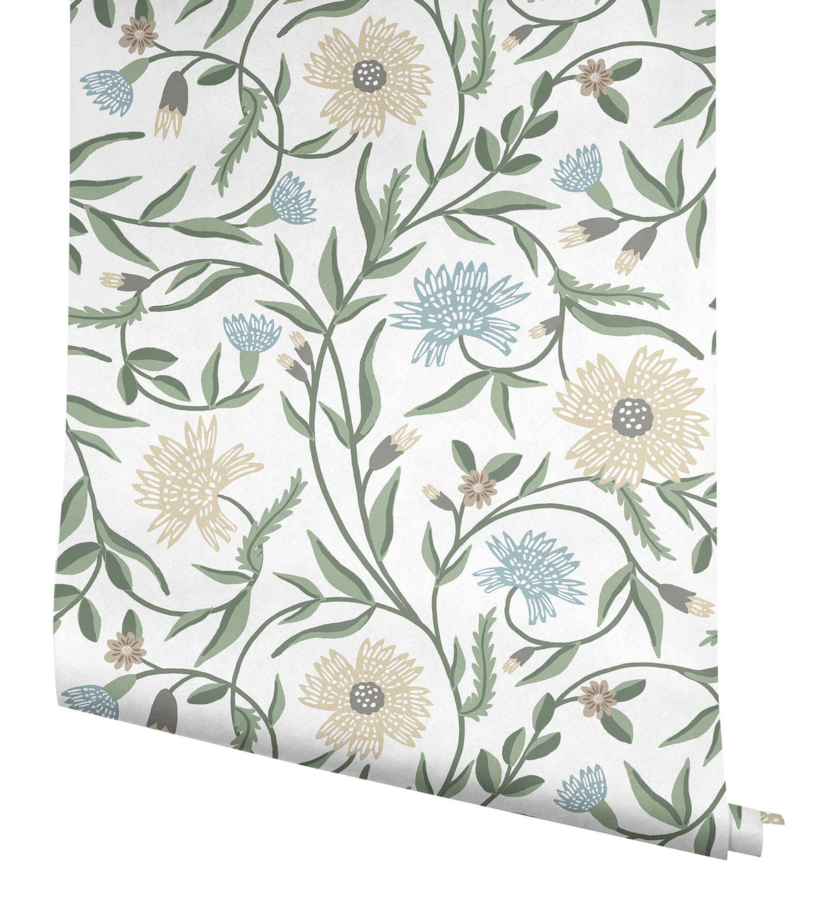 Rifle Paper Co. RF7431 Aster White Wallpaper