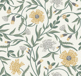 Rifle Paper Co. RF7432 Aster Gold Wallpaper