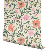 Rifle Paper Co. RF7433 Aster Coral Wallpaper