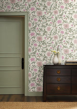 Rifle Paper Co. RF7436 Aster Rose Wallpaper