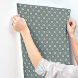 Rifle Paper Co. RF7445 Emma Slate Wallpaper