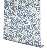 Rifle Paper Co. RF7461 Willowberry Blue Wallpaper