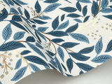 Rifle Paper Co. RF7461 Willowberry Blue Wallpaper