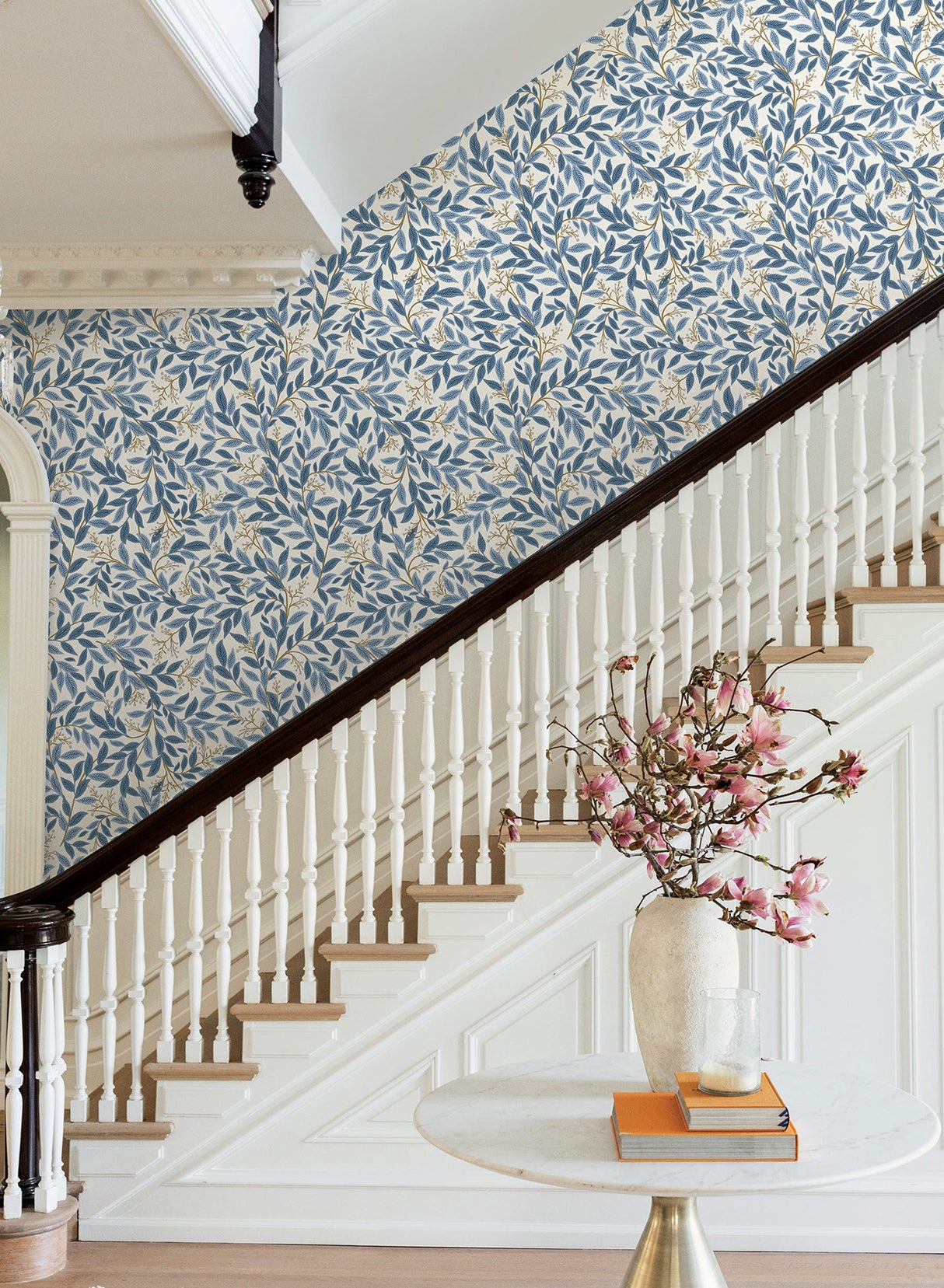 Rifle Paper Co. RF7461 Willowberry Blue Wallpaper