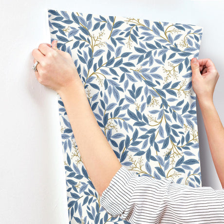 Rifle Paper Co. RF7461 Willowberry Blue Wallpaper