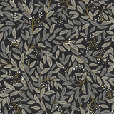 Rifle Paper Co. RF7462 Willowberry Black Wallpaper