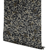 Rifle Paper Co. RF7462 Willowberry Black Wallpaper