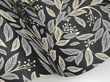 Rifle Paper Co. RF7462 Willowberry Black Wallpaper