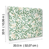 Rifle Paper Co. RF7464 Willowberry Emerald Wallpaper