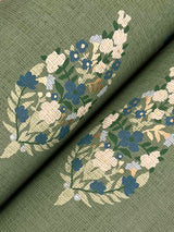 Rifle Paper Co. RF7471 Paisley Green Wallpaper