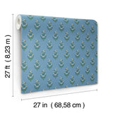 Rifle Paper Co. RF7473 Paisley Blue Wallpaper