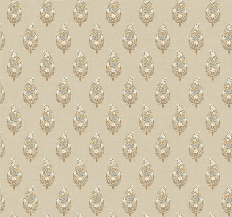 Rifle Paper Co. RF7474 Paisley Linen Wallpaper