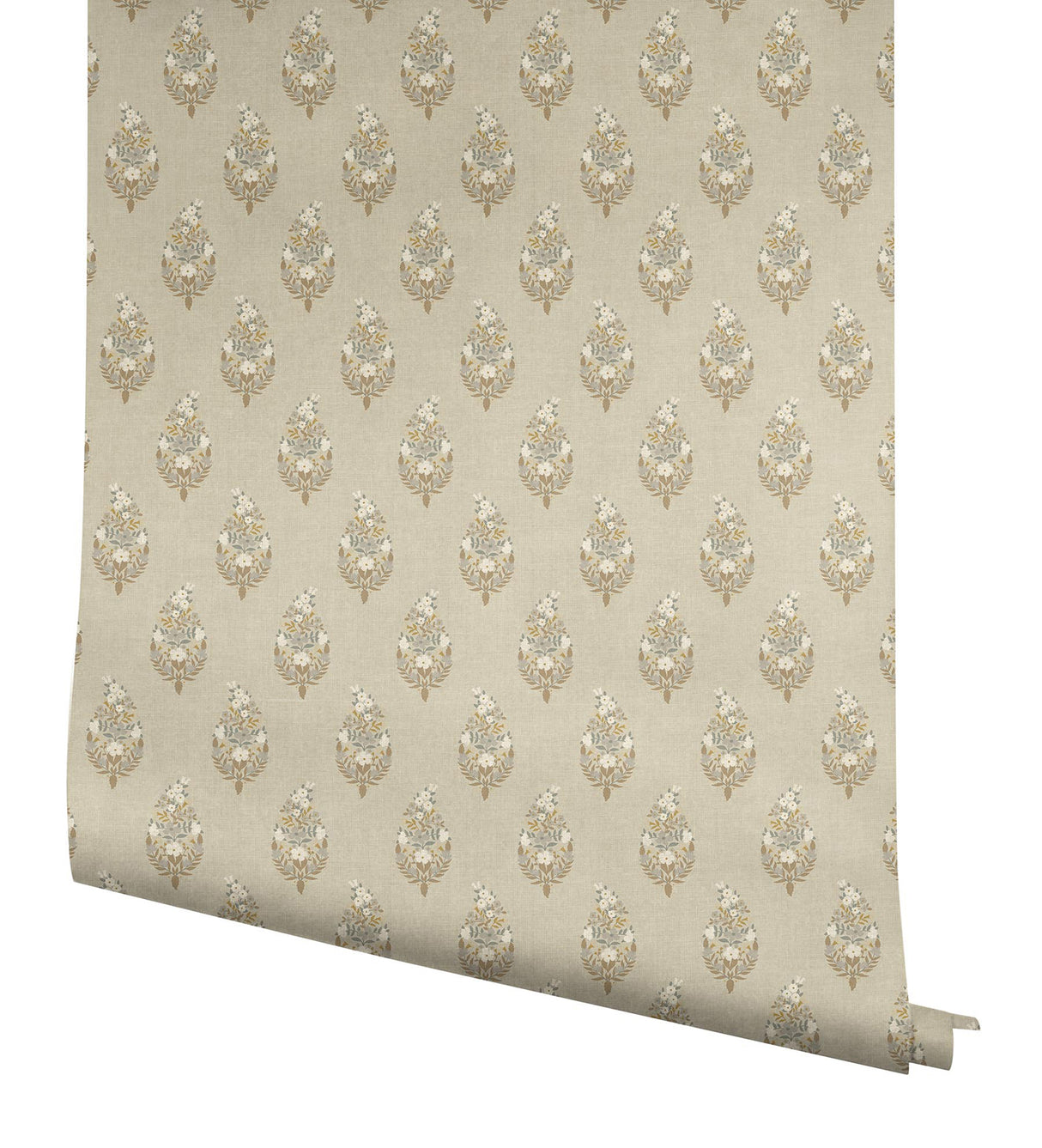 Rifle Paper Co. RF7474 Paisley Linen Wallpaper