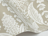 Rifle Paper Co. RF7485 Pineapple Damask Linen Wallpaper