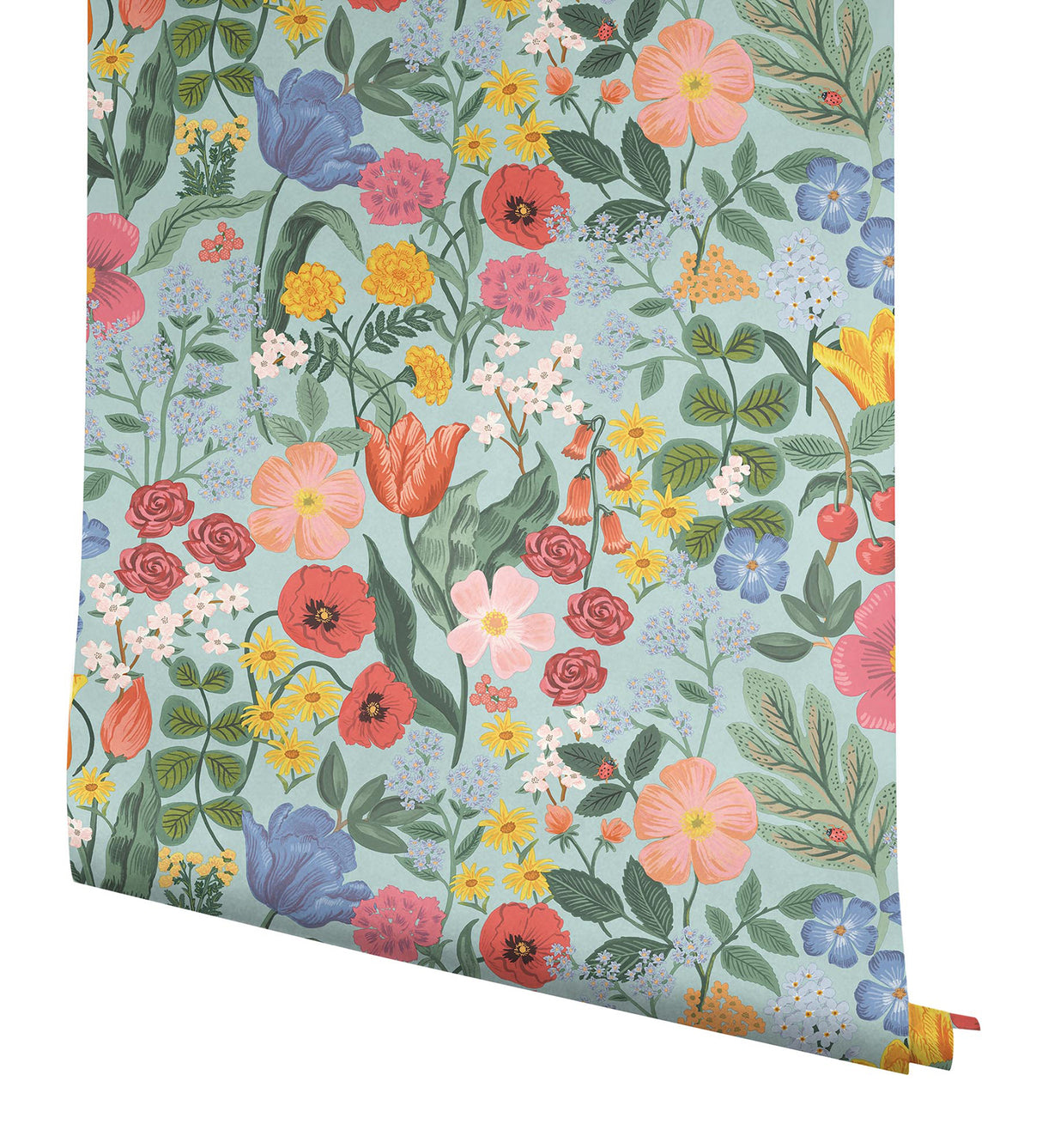 Rifle Paper Co. RF7493 Blossom Light Blue Wallpaper
