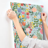 Rifle Paper Co. RF7493 Blossom Light Blue Wallpaper