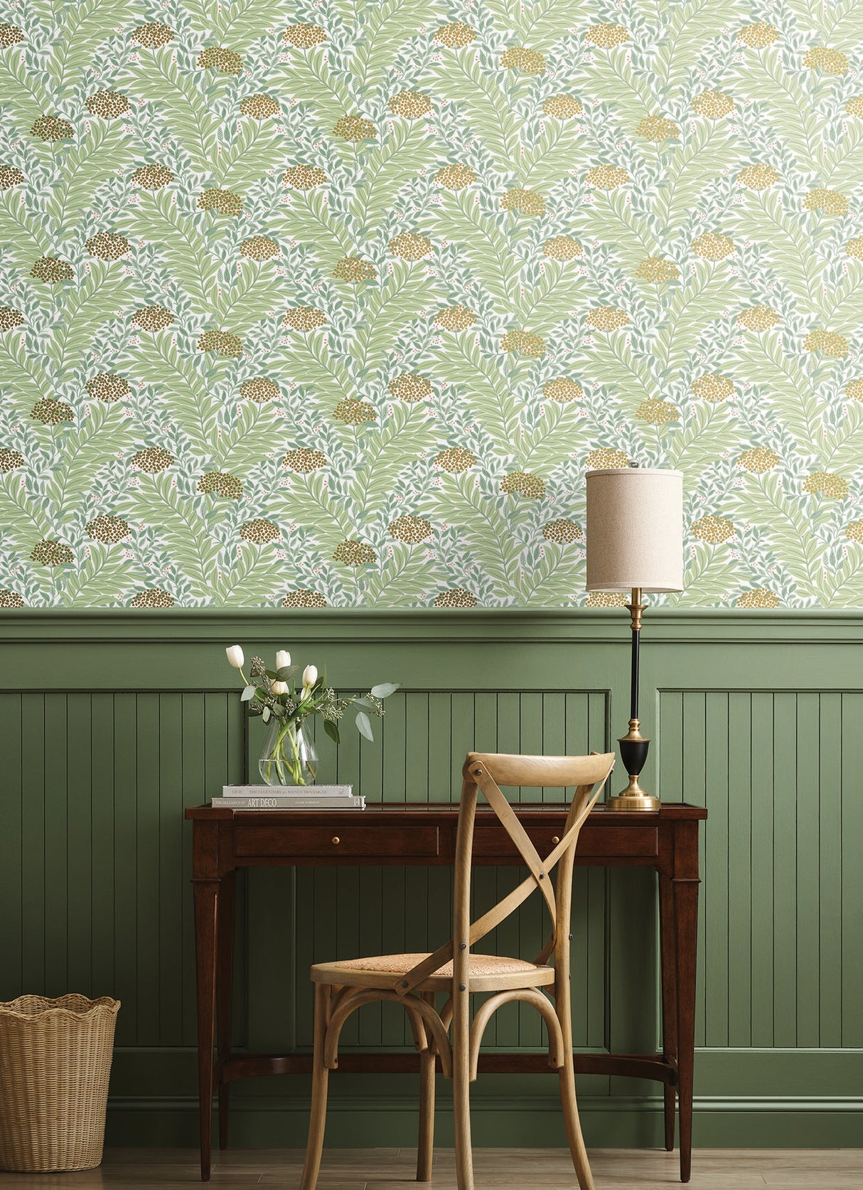 Rifle Paper Co. RF7501 Highgrove White Wallpaper