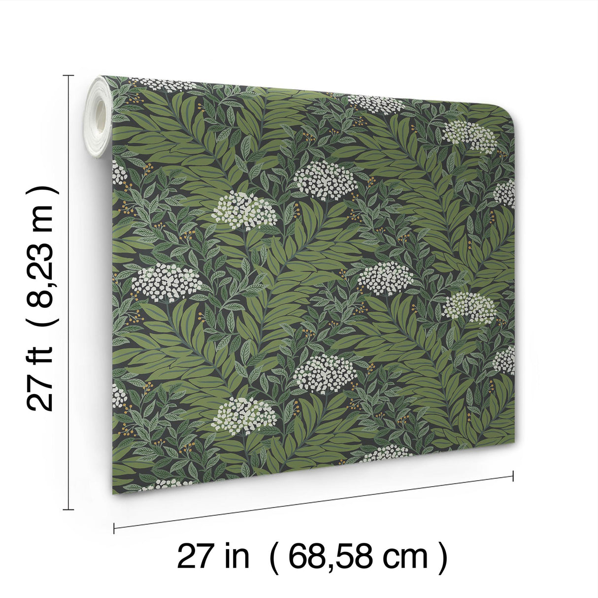 Rifle Paper Co. RF7504 Highgrove Black Wallpaper
