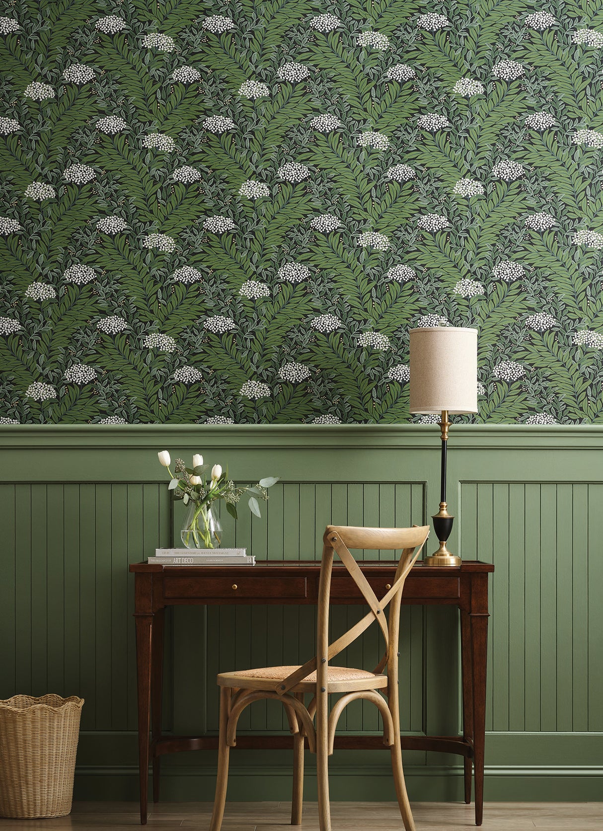 Rifle Paper Co. RF7504 Highgrove Black Wallpaper