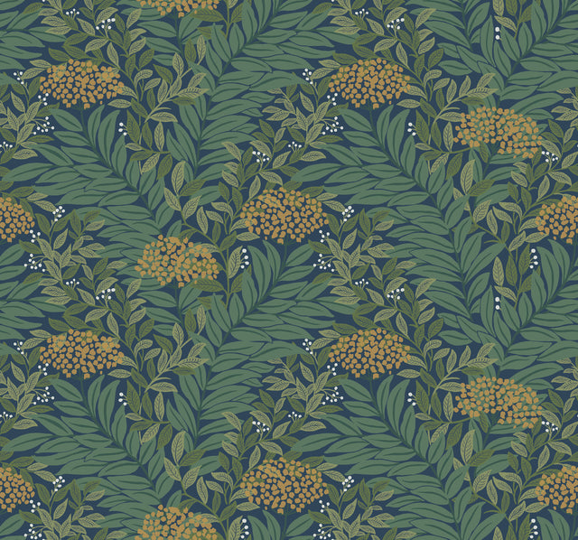 Rifle Paper Co. RF7505 Highgrove Navy Wallpaper