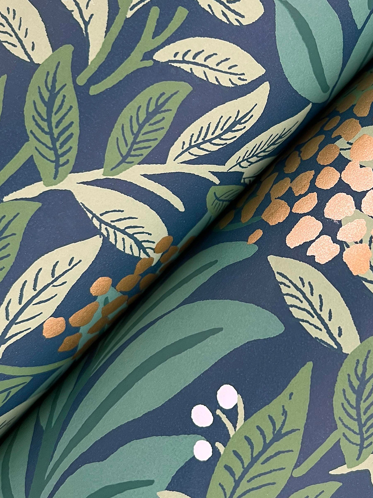 Rifle Paper Co. RF7505 Highgrove Navy Wallpaper