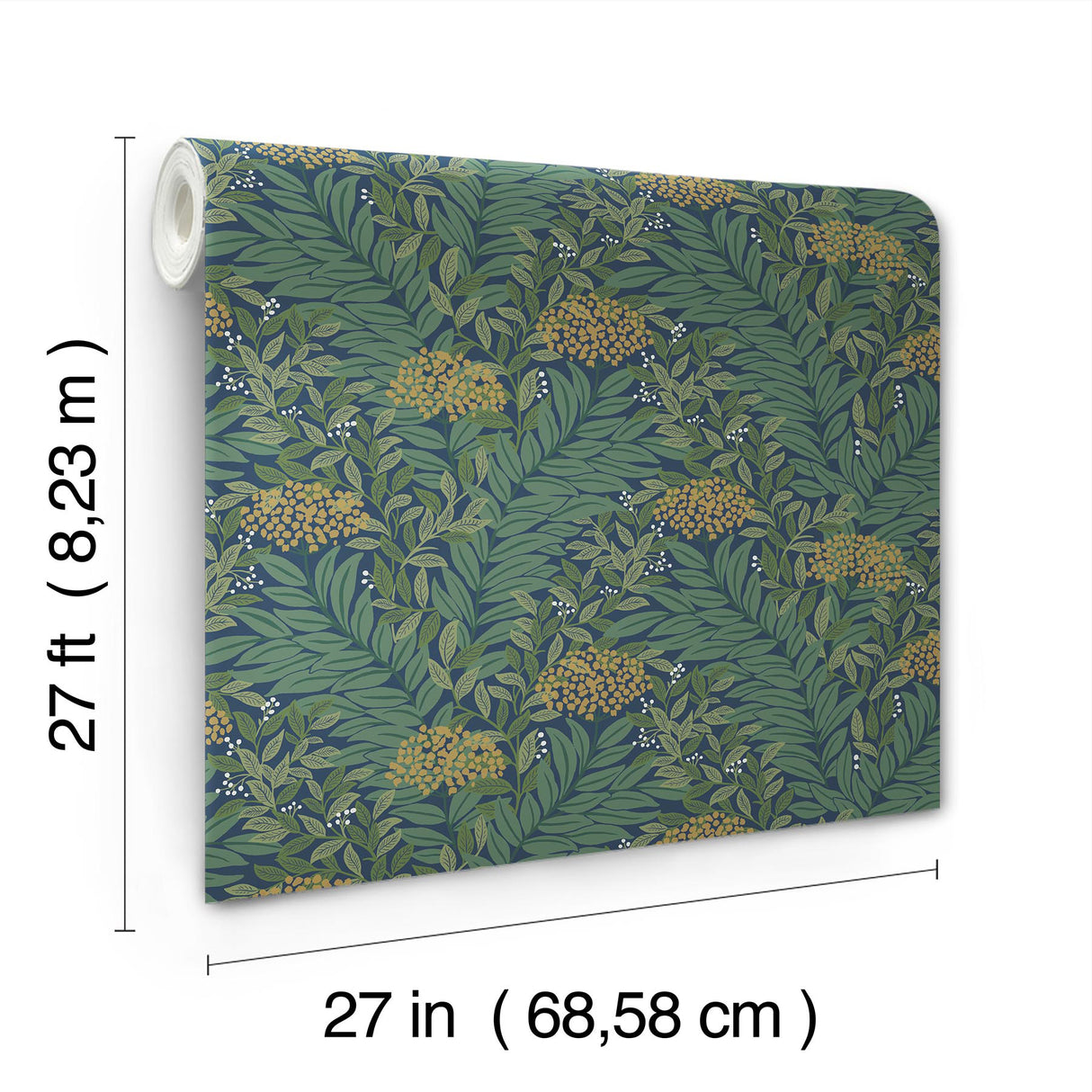 Rifle Paper Co. RF7505 Highgrove Navy Wallpaper