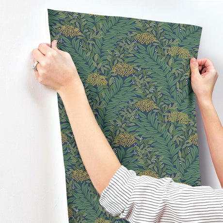 Rifle Paper Co. RF7505 Highgrove Navy Wallpaper