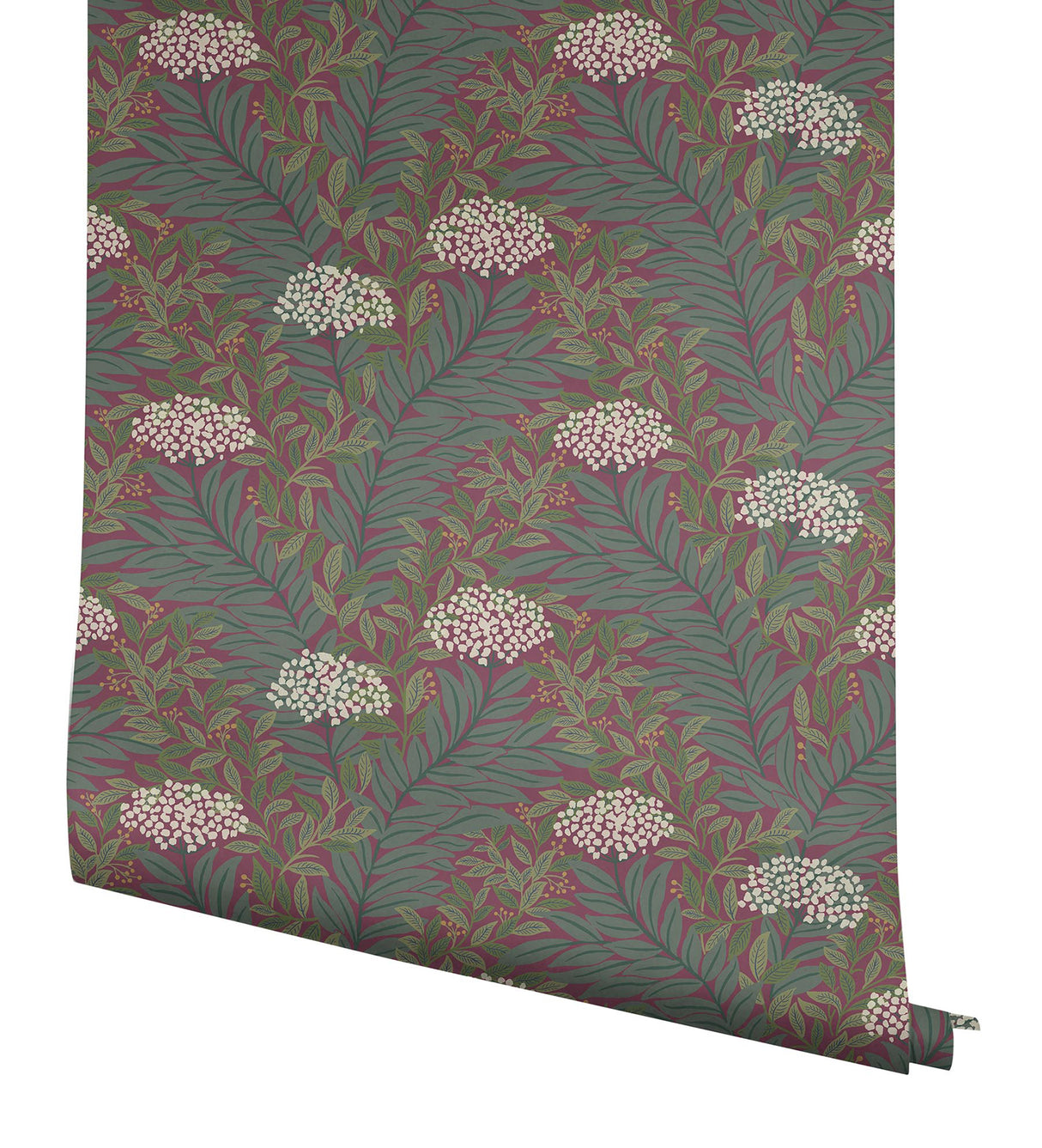 Rifle Paper Co. RF7506 Highgrove Burgundy Wallpaper