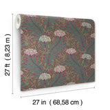 Rifle Paper Co. RF7506 Highgrove Burgundy Wallpaper