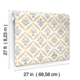 Rifle Paper Co. RF7511 Estee Garden Gold Wallpaper