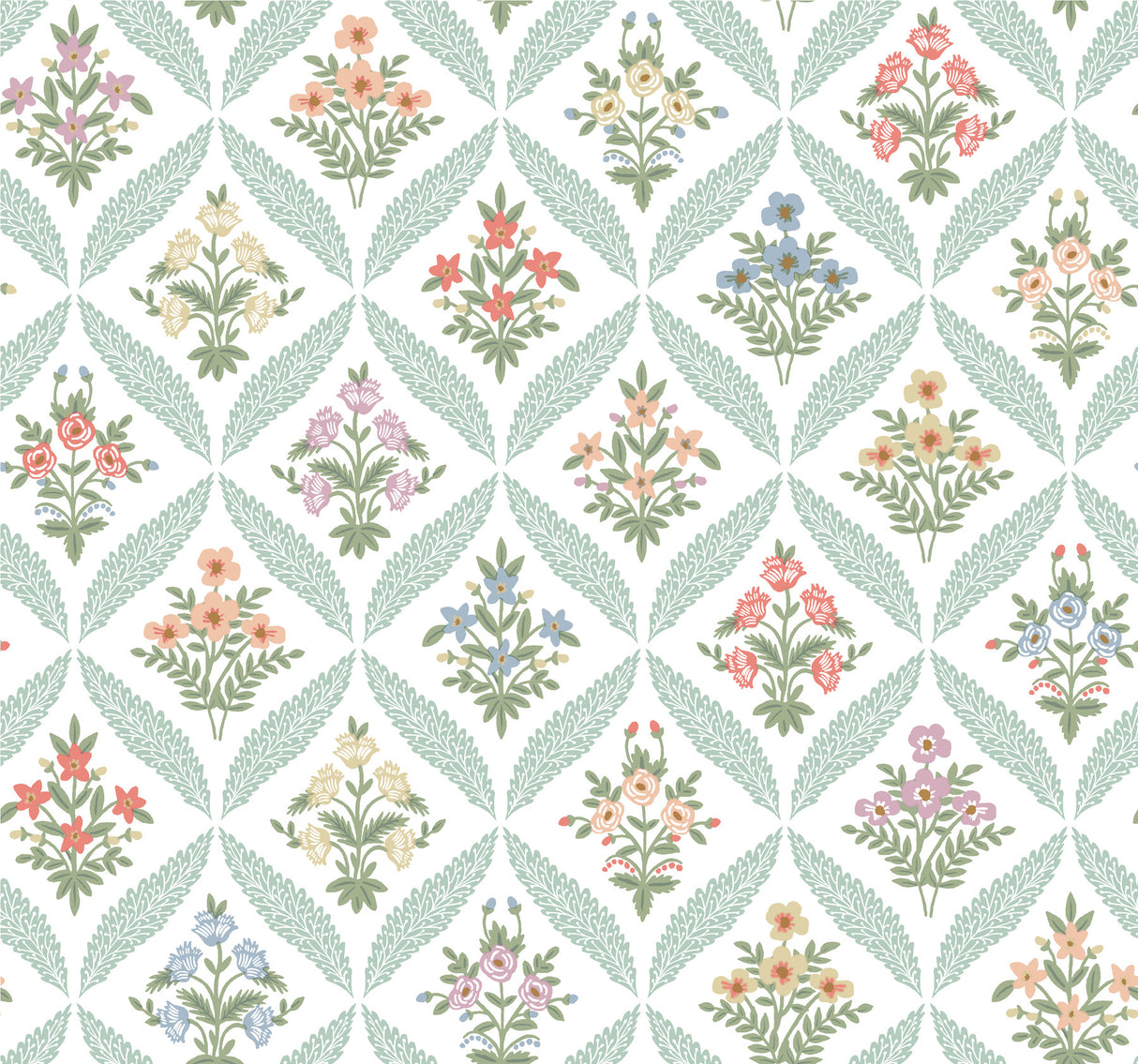 Rifle Paper Co. RF7512 Estee Garden Pastel Wallpaper