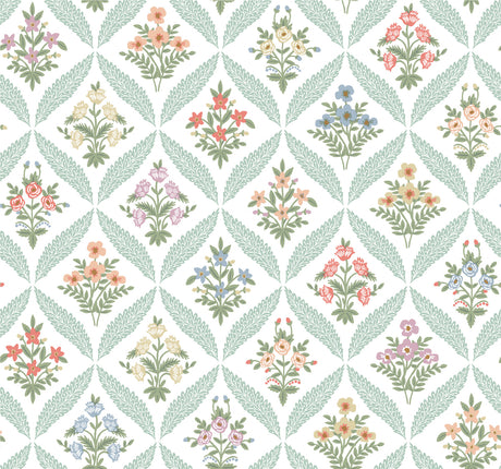 Rifle Paper Co. RF7512 Estee Garden Pastel Wallpaper