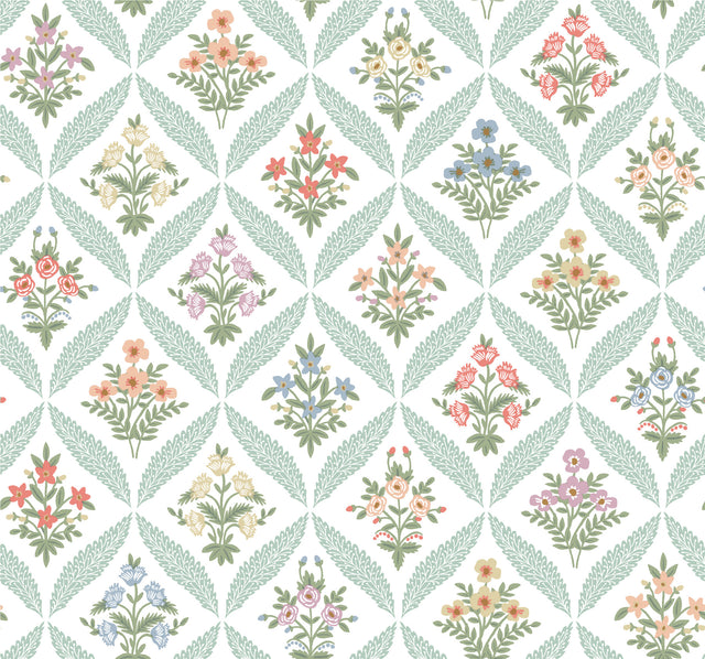 Rifle Paper Co. RF7512 Estee Garden Pastel Wallpaper