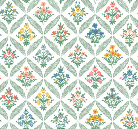 Rifle Paper Co. RF7513 Estee Garden Sage Wallpaper