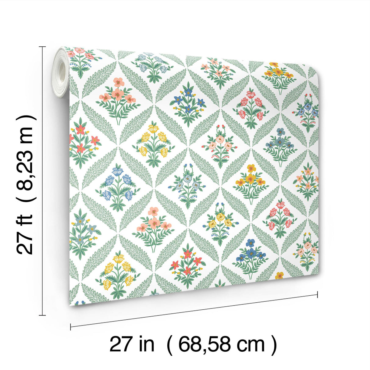 Rifle Paper Co. RF7513 Estee Garden Sage Wallpaper