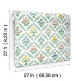 Rifle Paper Co. RF7513 Estee Garden Sage Wallpaper