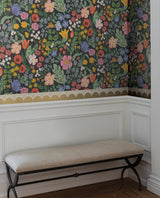 Rifle Paper Co. RF7521B Linen Scallop Wallpaper Trim
