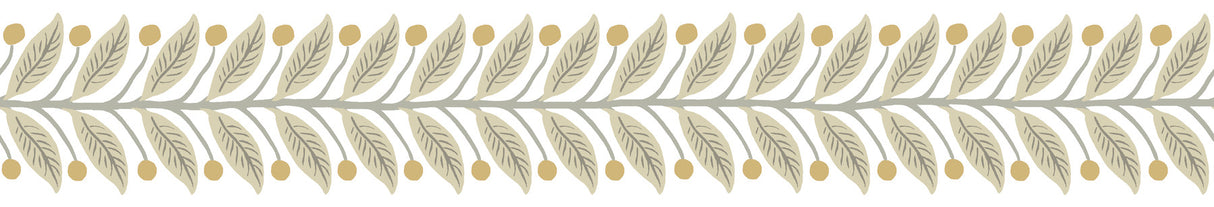 Rifle Paper Co. RF7532B Linen Garden Wallpaper Trim