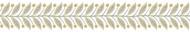 Rifle Paper Co. RF7532B Linen Garden Wallpaper Trim