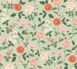 Rifle Paper Co. RF7545 Roses Mint Wallpaper