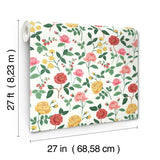 Rifle Paper Co. RF7546 Roses Blush Wallpaper