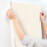 Rifle Paper Co. RF7551 Rickrack Gold Wallpaper