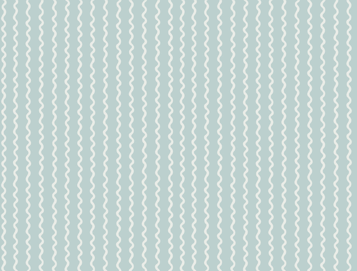 Rifle Paper Co. RF7552 Rickrack Light Blue Wallpaper